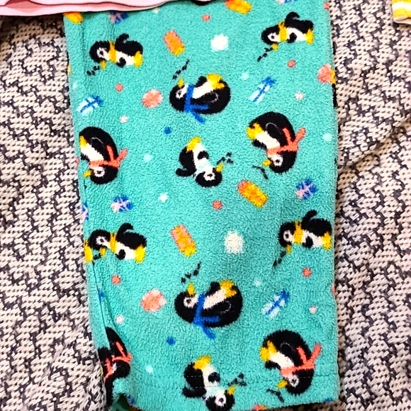 Set of 2 Carter's Fleece Pajamas Size 2 - Picture 3 of 6